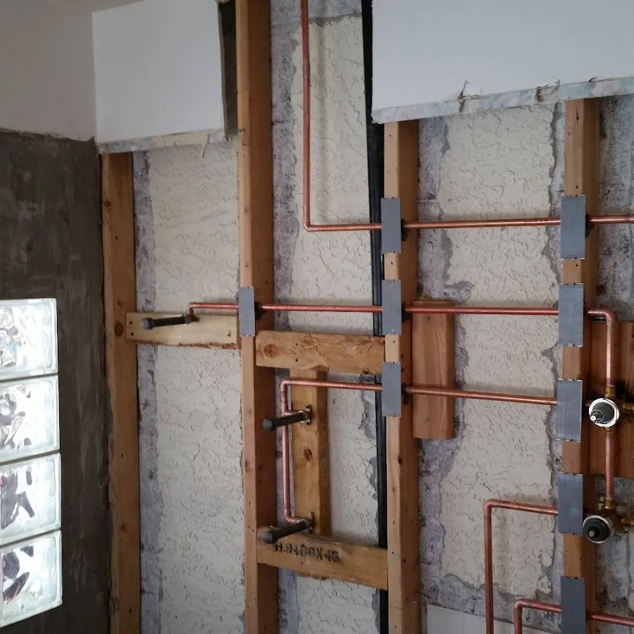 Copper pipe installation for Burst Pipe Repair in Berlin